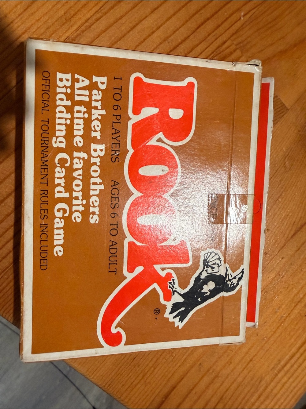 Parker Brothers Rook Card Game - Brown